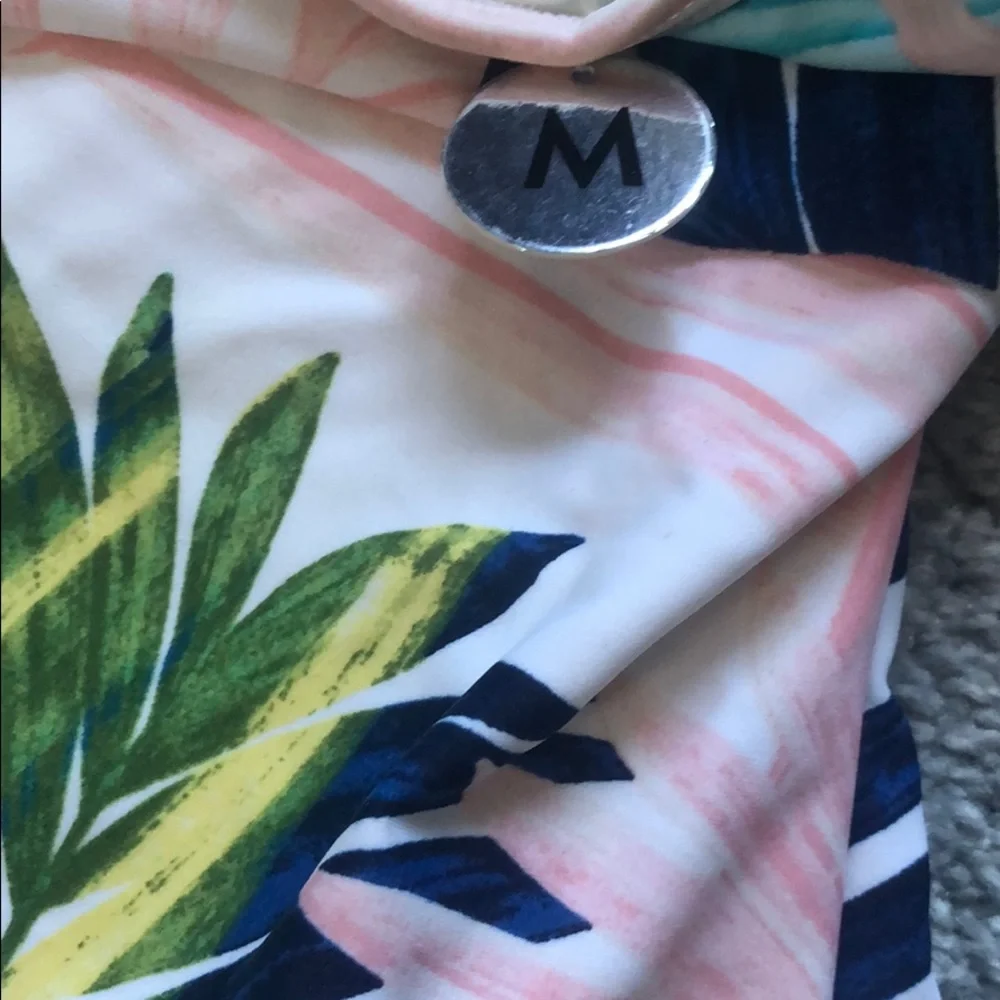 Forever 21 swim off the shoulder 1 piece
